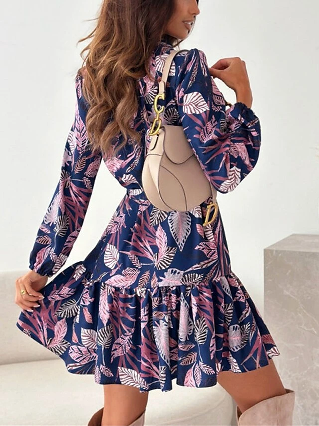 Women's Shirt Dress Casual Dress Swing Dress Mini Dress Outdoor Daily Vacation Polyester Fashion Casual Shirt Collar Lace Up Pocket Long Sleeve Spring Fall Winter 2023 Loose Fit Blue Brown Apricot 7 Women's Shirt Dress Casual Dress Swing Dress Mini Dress Outdoor Daily Vacation Polyester Fashion Casual Shirt Collar Lace Up Pocket Long Sleeve Spring Fall Winter 2023 Loose Fit Blue Brown Apricot - Image 7