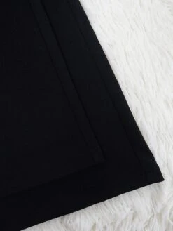 Women's Jumpsuit High Waist Color Block Square Neck Active Daily Vacation Wide Leg Slim Long Sleeve Black White Wine S M L Fall -Cheap Plus Fit Dress Store agjxxr1697522346291