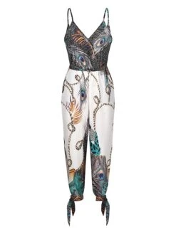 Women's Jumpsuits Casual Summer Lace Up Pocket Plaid V Neck Streetwear Daily Vacation Regular Fit Sleeveless White Yellow Light Green S M L Spring 34 Women's Jumpsuits Casual Summer Lace Up Pocket Plaid V Neck Streetwear Daily Vacation Regular Fit Sleeveless White Yellow Light Green S M L Spring -Cheap Plus Fit Dress Store aopink1676441400256