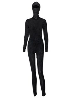 Women's Jumpsuit Backless Turtleneck Streetwear Street Regular Fit Long Sleeve Black S M L Fall 27 Women's Jumpsuit Backless Turtleneck Streetwear Street Regular Fit Long Sleeve Black S M L Fall -Cheap Plus Fit Dress Store avuyyl1633771730239