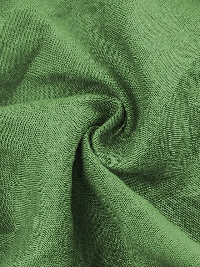 Women's Casual Dress Cotton Linen Dress A Line Dress Maxi Long Dress Linen / Cotton Blend Fashion Basic Outdoor Daily Vacation U Neck Ruched Sleeveless Summer Spring Fall 2023 Loose Fit Light Green 6 Women's Casual Dress Cotton Linen Dress A Line Dress Maxi Long Dress Linen / Cotton Blend Fashion Basic Outdoor Daily Vacation U Neck Ruched Sleeveless Summer Spring Fall 2023 Loose Fit Light Green - Image 6