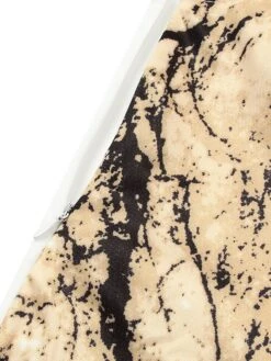 Women's Jumpsuit Patchwork Print Color Block One Shoulder Elegant Party Prom Straight Regular Fit Short Sleeve Brown S M L Spring -Cheap Plus Fit Dress Store chuqke1656999904221