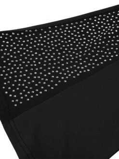 Women's Jumpsuit Mesh Sequin Color Block V Neck Casual Party Work See Through Regular Fit Long Sleeve White Black S M L Fall -Cheap Plus Fit Dress Store cmrqee1647593964375