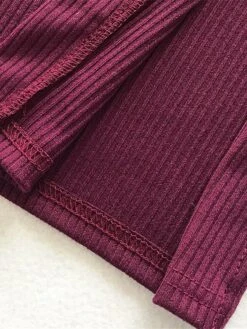 Women's Plus Size Curve Casual Dress Sweater Dress Sheath Dress Plain Midi Dress Long Sleeve Button Split Stand Collar Fashion Daily Black Wine Fall Winter XL XXL 3XL 4XL 5XL -Cheap Plus Fit Dress Store cxwmez1694151468844