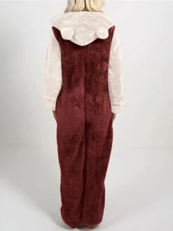 Women‘s Jumpsuit Patchwork Color Block Hooded Pink Fall Winter Streetwear Home Daily Loose Fit Long Sleeve Black White S M L 17 Women‘s Jumpsuit Patchwork Color Block Hooded Pink Fall Winter Streetwear Home Daily Loose Fit Long Sleeve Black White S M L -Cheap Plus Fit Dress Store detwfh1693213488479