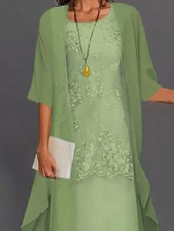 Women's Dress Set Lace Dress Midi Dress Light Blue Green Gray Half Sleeve Floral Embroidered Layered Patchwork Summer Spring Fall Crew Neck Elegant Chinoiserie 2023 M L XL XXL XXXL 4XL 5XL 17 Women's Dress Set Lace Dress Midi Dress Light Blue Green Gray Half Sleeve Floral Embroidered Layered Patchwork Summer Spring Fall Crew Neck Elegant Chinoiserie 2023 M L XL XXL XXXL 4XL 5XL -Cheap Plus Fit Dress Store dorxps1651733200690