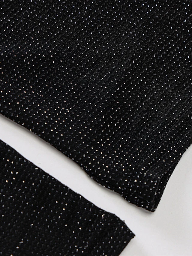 Women's Jumpsuit Backless Turtleneck Streetwear Street Regular Fit Long Sleeve Black S M L Fall 11 Women's Jumpsuit Backless Turtleneck Streetwear Street Regular Fit Long Sleeve Black S M L Fall - Image 11