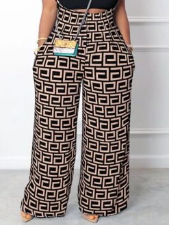 Women's Jumpsuit Backless Pocket Geometric Cold Shoulder Streetwear Daily Vacation Regular Fit Sleeveless Black Army Green Red S M L Spring -Cheap Plus Fit Dress Store duntqd1676008383031