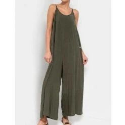 Women's Jumpsuits Casual Summer Basic Daily Wide Leg Navy Blue Overall Solid Color -Cheap Plus Fit Dress Store egrbon1674033781619