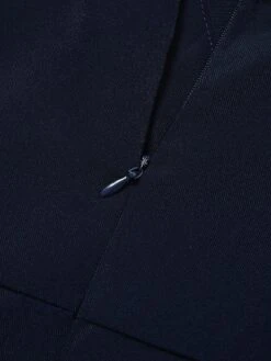 Women's Jumpsuit Solid Color V Neck Elegant Daily Vacation Straight Regular Fit Sleeveless Navy Blue S M L Spring -Cheap Plus Fit Dress Store enuodd1662457541360