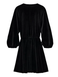 Women's Plus Size Curve Casual Dress Velvet Dress Winter Dress Solid Color Mini Dress Long Sleeve Ruched V Neck Fashion Outdoor Black Red Fall Winter L XL XXL 3XL 4XL 12 Women's Plus Size Curve Casual Dress Velvet Dress Winter Dress Solid Color Mini Dress Long Sleeve Ruched V Neck Fashion Outdoor Black Red Fall Winter L XL XXL 3XL 4XL -Cheap Plus Fit Dress Store etpaqt1693992759800