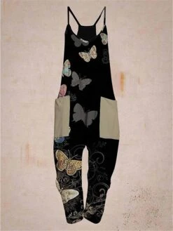 Women's Overall Pocket Trug Life Print Animal V Neck Streetwear Daily Vacation Regular Fit Sleeveless Black Pink Navy Blue S M L Summer Fall 12 Women's Overall Pocket Trug Life Print Animal V Neck Streetwear Daily Vacation Regular Fit Sleeveless Black Pink Navy Blue S M L Summer Fall -Cheap Plus Fit Dress Store ewhtvf1678857260481