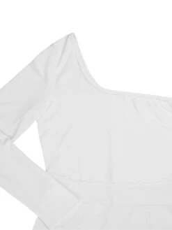 Women's Jumpsuit Mesh Sequin Color Block V Neck Casual Party Work See Through Regular Fit Long Sleeve White Black S M L Fall -Cheap Plus Fit Dress Store fdgjfl1647593966480