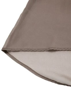 Women's Jumpsuit Lace Solid Color Round Neck Elegant Wedding Party Straight Regular Fit 3/4 Length Sleeve Brown S M L Spring Cold Weather -Cheap Plus Fit Dress Store fdxlml1662455866690