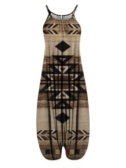 Women's Overall Print Floral Crew Neck Streetwear Daily Vacation Loose Fit Sleeveless Suspender National Style Printing Jumpsuit 28 Women's Overall Print Floral Crew Neck Streetwear Daily Vacation Loose Fit Sleeveless Suspender National Style Printing Jumpsuit -Cheap Plus Fit Dress Store ffcpqg1684041466022