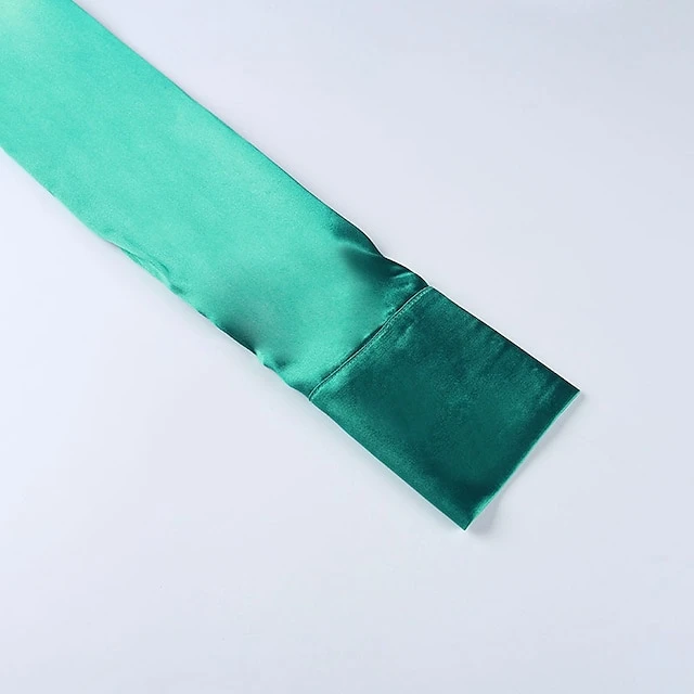 Women's Bodysuit Solid Color Deep V Basic Street Going Out Regular Fit Long Sleeve Green Fuchsia Black S M L Spring 8 Women's Bodysuit Solid Color Deep V Basic Street Going Out Regular Fit Long Sleeve Green Fuchsia Black S M L Spring - Image 8