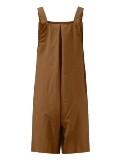 Jumpsuits For Women Summer Overall Bib Pocket Solid Color Square Neck Basic Daily Vacation Regular Fit Sleeveless Black Yellow Pink S M L 23 Jumpsuits For Women Summer Overall Bib Pocket Solid Color Square Neck Basic Daily Vacation Regular Fit Sleeveless Black Yellow Pink S M L -Cheap Plus Fit Dress Store fkbhal1680602594447