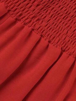 Women's Jumpsuits Casual Summer Pocket Red Solid Color Square Neck Streetwear Holiday Going Out Regular Fit Strap Black White S M L -Cheap Plus Fit Dress Store fxulax1685344299633