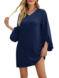 Women's Casual Dress Cotton Linen Dress Mini Dress Polyester Basic Classic Outdoor Daily Vacation V Neck Basic Long Sleeve Spring Fall Autumn 2023 Loose Fit Navy Blue Green Gray Plain S M L XL 2XL 6 Women's Casual Dress Cotton Linen Dress Mini Dress Polyester Basic Classic Outdoor Daily Vacation V Neck Basic Long Sleeve Spring Fall Autumn 2023 Loose Fit Navy Blue Green Gray Plain S M L XL 2XL -Cheap Plus Fit Dress Store gcwpdo1692961074237