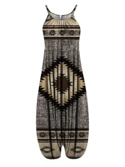 Women's Overall Print Floral Crew Neck Streetwear Daily Vacation Loose Fit Sleeveless Suspender National Style Printing Jumpsuit 26 Women's Overall Print Floral Crew Neck Streetwear Daily Vacation Loose Fit Sleeveless Suspender National Style Printing Jumpsuit -Cheap Plus Fit Dress Store ggcmcy1684041467896