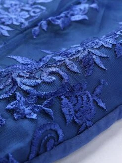 Women‘s Plus Size Curve Apple Shaped Dress Wedding Guest Lace Dress Work Dress Sheath Dress Floral Midi Dress Sleeve Lace Crew Neck Elegant Office Red Sky Blue Spring Summer Dress -Cheap Plus Fit Dress Store ghrplk1673503407830