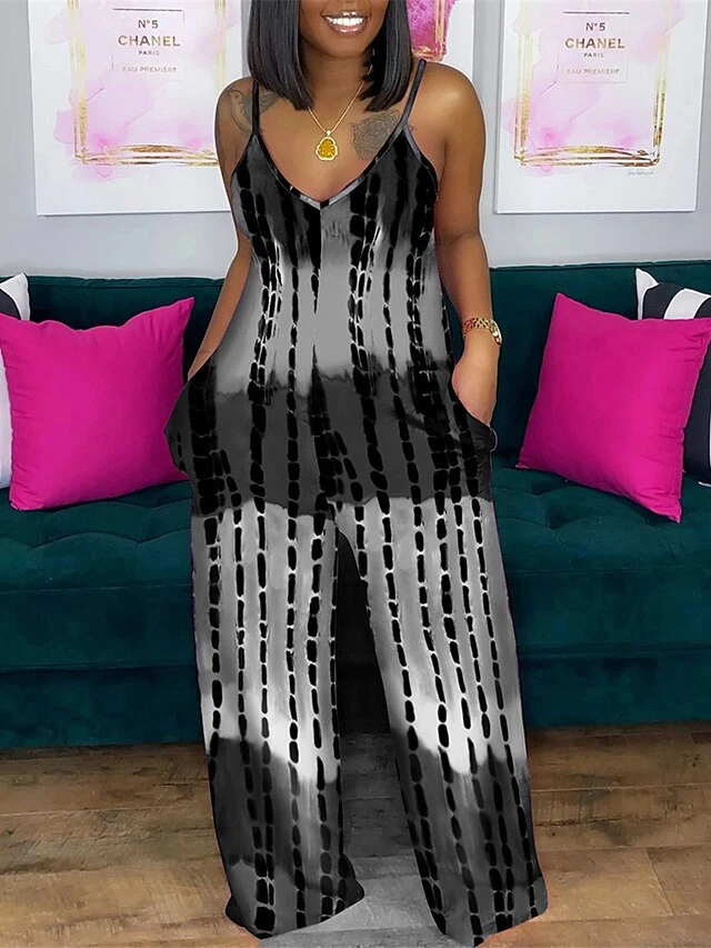 Women's Jumpsuit Backless Pocket Solid Color V Neck Streetwear Street Daily Regular Fit Sleeveless Yellow Wine Royal Blue S M L Summer 8 Women's Jumpsuit Backless Pocket Solid Color V Neck Streetwear Street Daily Regular Fit Sleeveless Yellow Wine Royal Blue S M L Summer - Image 8