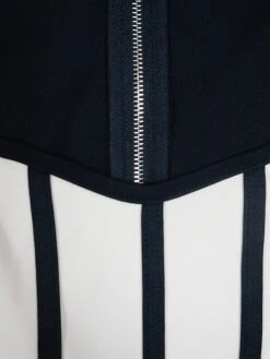 Women's Jumpsuit High Waist Color Block Square Neck Active Daily Vacation Wide Leg Slim Long Sleeve Black White Wine S M L Fall -Cheap Plus Fit Dress Store grzfuw1697522343225