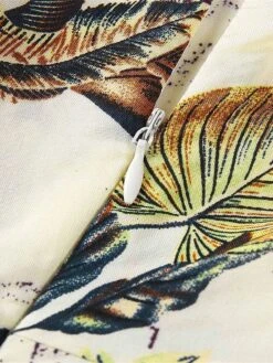 Women‘s Jumpsuit Tropical Floral Print Plunging Neck Flounce Sleeve Ruffle Hem Jumpsuit Overlay Wedding Party Casual 10 Women‘s Jumpsuit Tropical Floral Print Plunging Neck Flounce Sleeve Ruffle Hem Jumpsuit Overlay Wedding Party Casual -Cheap Plus Fit Dress Store gsrbiz1690528578840