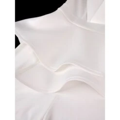 Women's Jumpsuit Solid Color One Shoulder Elegant Wedding Cocktail Party Christmas Regular Fit Long Sleeve Black White S M L Spring -Cheap Plus Fit Dress Store hacjmz1676873584629