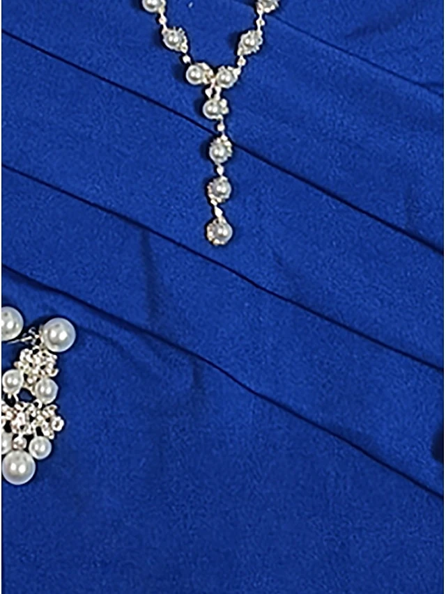 Women's Jumpsuit Solid Color Off Shoulder Elegant Wedding Party Wide Leg Regular Fit Long Sleeve Red Royal Blue S M L All Seasons 5 Women's Jumpsuit Solid Color Off Shoulder Elegant Wedding Party Wide Leg Regular Fit Long Sleeve Red Royal Blue S M L All Seasons - Image 5