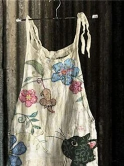 Women's Overall Print Animal Trug Life Square Neck Ordinary Daily Holiday Regular Fit Sleeveless Green Beige S M L Fall 10 Women's Overall Print Animal Trug Life Square Neck Ordinary Daily Holiday Regular Fit Sleeveless Green Beige S M L Fall -Cheap Plus Fit Dress Store ikbeqj1692237306029