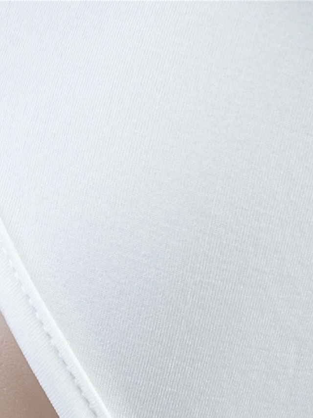 Women's Bodysuit Solid Color One Shoulder Streetwear Street Going Out Regular Fit Long Sleeve White S M L Fall 4 Women's Bodysuit Solid Color One Shoulder Streetwear Street Going Out Regular Fit Long Sleeve White S M L Fall - Image 4