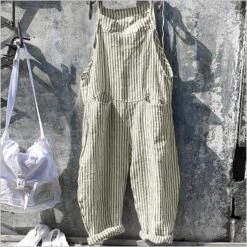 Women's Jumpsuits Casual Utility Summer Streetwear School DailyBlack And White Plaid Blue And White Plaid Yellow Plaid Loose Overall Stripes Lattice -Cheap Plus Fit Dress Store iobamr1616579356259