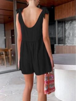 Women's Pocket Solid Color U Neck Active Vacation Going Out Straight Loose Fit Sleeveless Sleeveless 3XL Summer -Cheap Plus Fit Dress Store iufikn1691721575100