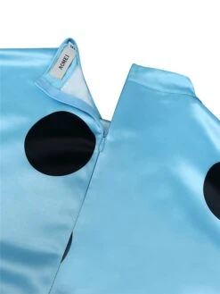 Women‘s Plus Size Curve Party Dress Cocktail Dress Wedding Guest Dress Midi Dress Blue Short Sleeve Polka Dot Patchwork Summer Spring Fall Stand Collar Fashion Wedding Guest Vacation 2023 13 Women‘s Plus Size Curve Party Dress Cocktail Dress Wedding Guest Dress Midi Dress Blue Short Sleeve Polka Dot Patchwork Summer Spring Fall Stand Collar Fashion Wedding Guest Vacation 2023 -Cheap Plus Fit Dress Store jgqhar1691042901845