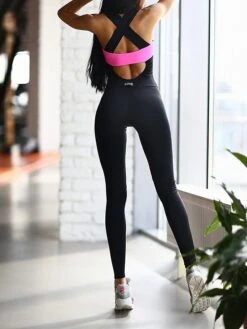 Jumpsuit For Woman Romper Backless Patchwork Color Block Crew Neck Active Street Sport Regular Fit Sleeveless Black S M L Summer -Cheap Plus Fit Dress Store joceyl1689061260261