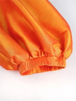 Women‘s Plus Size Curve Party Dress Cocktail Dress Wedding Guest Dress Midi Dress Orange 3/4 Length Sleeve Floral Print Spring Fall Winter Crew Neck Fashion Winter Dress Wedding Guest Vacation 2023 -Cheap Plus Fit Dress Store jtdekt1692179221346