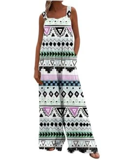 Women's Jumpsuit Animal Square Neck Holiday Traveling Vacation Regular Fit Sleeveless Sleeveless 34 1 2 S M L Summer 27 Women's Jumpsuit Animal Square Neck Holiday Traveling Vacation Regular Fit Sleeveless Sleeveless 34 1 2 S M L Summer -Cheap Plus Fit Dress Store kbatsy1681621508532