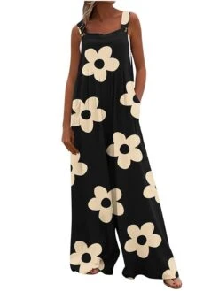 Women's Jumpsuit Animal Square Neck Holiday Traveling Vacation Regular Fit Sleeveless Sleeveless 34 1 2 S M L Summer 31 Women's Jumpsuit Animal Square Neck Holiday Traveling Vacation Regular Fit Sleeveless Sleeveless 34 1 2 S M L Summer -Cheap Plus Fit Dress Store kbihbv1681621495607