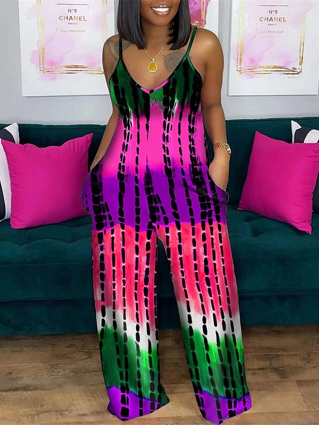 Women's Jumpsuit Backless Pocket Solid Color V Neck Streetwear Street Daily Regular Fit Sleeveless Yellow Wine Royal Blue S M L Summer 4 Women's Jumpsuit Backless Pocket Solid Color V Neck Streetwear Street Daily Regular Fit Sleeveless Yellow Wine Royal Blue S M L Summer - Image 4