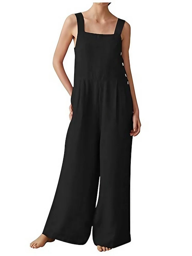 Women's Solid Color Regular Fit Sleeveless Rust Red Blue Black S M L 1 Women's Solid Color Regular Fit Sleeveless Rust Red Blue Black S M L