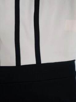 Women's Jumpsuit High Waist Color Block Square Neck Active Daily Vacation Wide Leg Slim Long Sleeve Black White Wine S M L Fall -Cheap Plus Fit Dress Store kvsmnp1697522345354