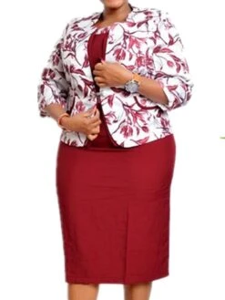 Women‘s Plus Size Curve Work Dress Floral Crew Neck 3/4 Length Sleeve Spring Fall Work Elegant Knee Length Dress Work Work Dress Dress Dress Set 12 Women‘s Plus Size Curve Work Dress Floral Crew Neck 3/4 Length Sleeve Spring Fall Work Elegant Knee Length Dress Work Work Dress Dress Dress Set -Cheap Plus Fit Dress Store loctbe1664268239990