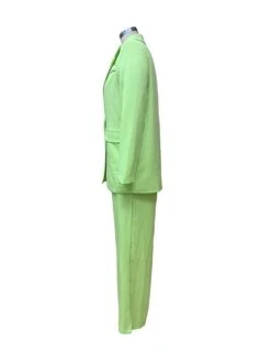 Women's Suits Pants Blazer Office / Business Casual Solid Colored Single Breasted Regular Fit Polyester Men's Suit Black / Brown / Green - Notch Lapel Collar 11 Women's Suits Pants Blazer Office / Business Casual Solid Colored Single Breasted Regular Fit Polyester Men's Suit Black / Brown / Green - Notch Lapel Collar -Cheap Plus Fit Dress Store lyrmyu1680775845455