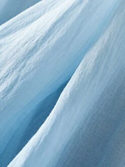 Women's Casual Dress Cotton Linen Dress Swing Dress Midi Dress Polyester Fashion Casual Outdoor Daily Vacation Crew Neck Pocket Print Half Sleeve Spring Fall Autumn 2023 Loose Fit Pink Blue Brown -Cheap Plus Fit Dress Store menyhl1694418841436