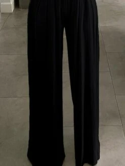 Women Party Jumpsuit Cut Out Solid Color Cold Shoulder Business Wedding Party Straight Regular Fit Short Sleeve Black S M L Spring Summer -Cheap Plus Fit Dress Store mgorbx1661148030015