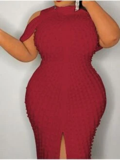 Women‘s Plus Size Curve Party Dress Solid Color Turtleneck Sequins Sleeveless Spring Fall Sequins Prom Dress Maxi Long Dress Party Dress Sheath Dress Split 21 Women‘s Plus Size Curve Party Dress Solid Color Turtleneck Sequins Sleeveless Spring Fall Sequins Prom Dress Maxi Long Dress Party Dress Sheath Dress Split -Cheap Plus Fit Dress Store mhojix1633692734038
