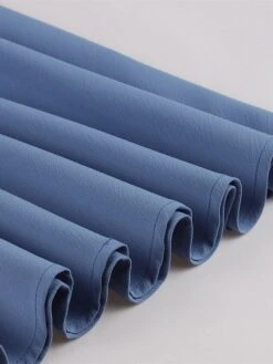 Women's Plus Size Retro 1950s Vintage Dress Mini Dress Daily Holiday Backless Print Floral Spaghetti Strap Sleeveless Regular Fit Spring Fall 2023 Blue XL XXL 3XL 4XL -Cheap Plus Fit Dress Store mkazto1693533792120