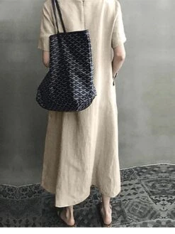 Women's Linen Dress Shift Dress Midi Dress Black Pink Apricot Short Sleeve Pure Color Pocket Summer Spring Fall Crew Neck Basic Loose Fit 2023 M L XL 2XL 3XL 4XL 5XL 23 Women's Linen Dress Shift Dress Midi Dress Black Pink Apricot Short Sleeve Pure Color Pocket Summer Spring Fall Crew Neck Basic Loose Fit 2023 M L XL 2XL 3XL 4XL 5XL -Cheap Plus Fit Dress Store nbmrdd1624443213776