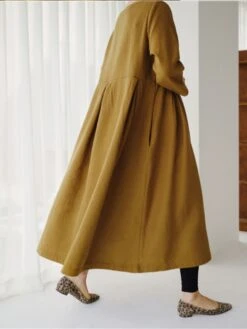 Women's Casual Dress Cotton Linen Dress Swing Dress Maxi Long Dress Linen / Cotton Blend Casual Daily Casual Outdoor Daily Vacation Crew Neck Pocket Long Sleeve Summer Spring Fall 2023 Loose Fit 25 Women's Casual Dress Cotton Linen Dress Swing Dress Maxi Long Dress Linen / Cotton Blend Casual Daily Casual Outdoor Daily Vacation Crew Neck Pocket Long Sleeve Summer Spring Fall 2023 Loose Fit -Cheap Plus Fit Dress Store ndfued1689933263214